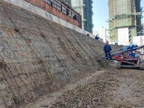 蛟河建筑边坡支护
